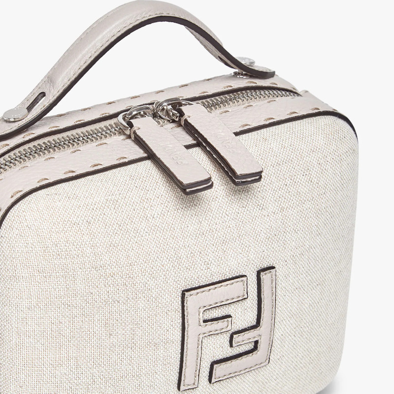 White canvas mini-bag 5
