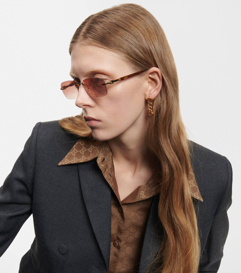 GG rectangular sunglasses 6
