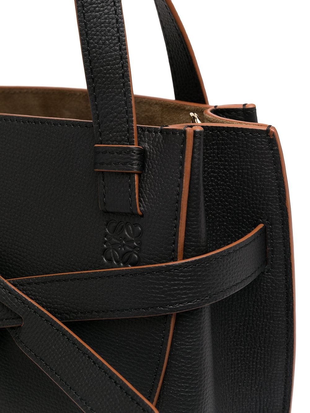 knot detail tote bag - 4