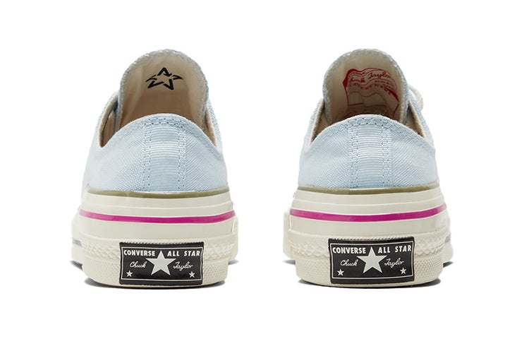 (WMNS) Converse Chuck 70 Low 'Colorblock - Chambray Blue' 570789C - 4