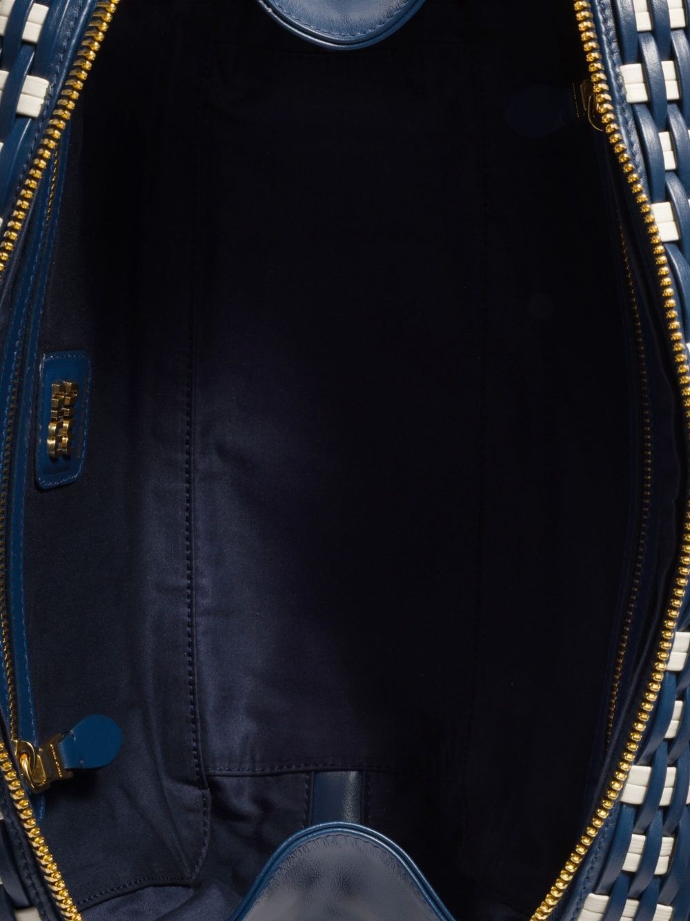 Beau woven-design shoulder bag - 5
