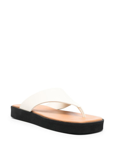 BY MALENE BIRGER Marisol leather sandals outlook