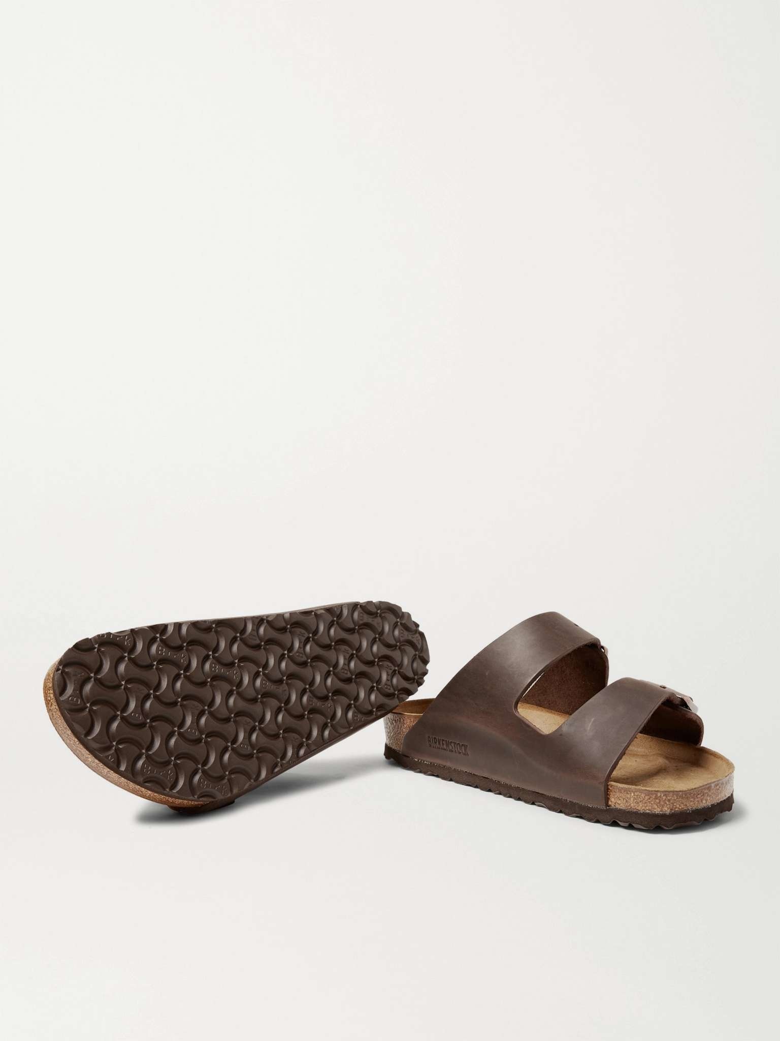 Arizona Oiled-Leather Sandals - 6