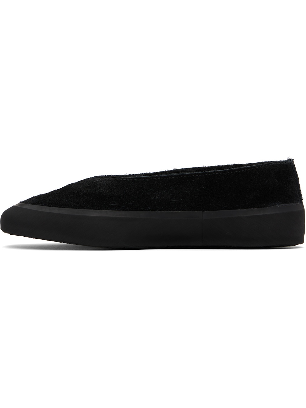 Black Apres Sci Suede Shearling Loafers - 3