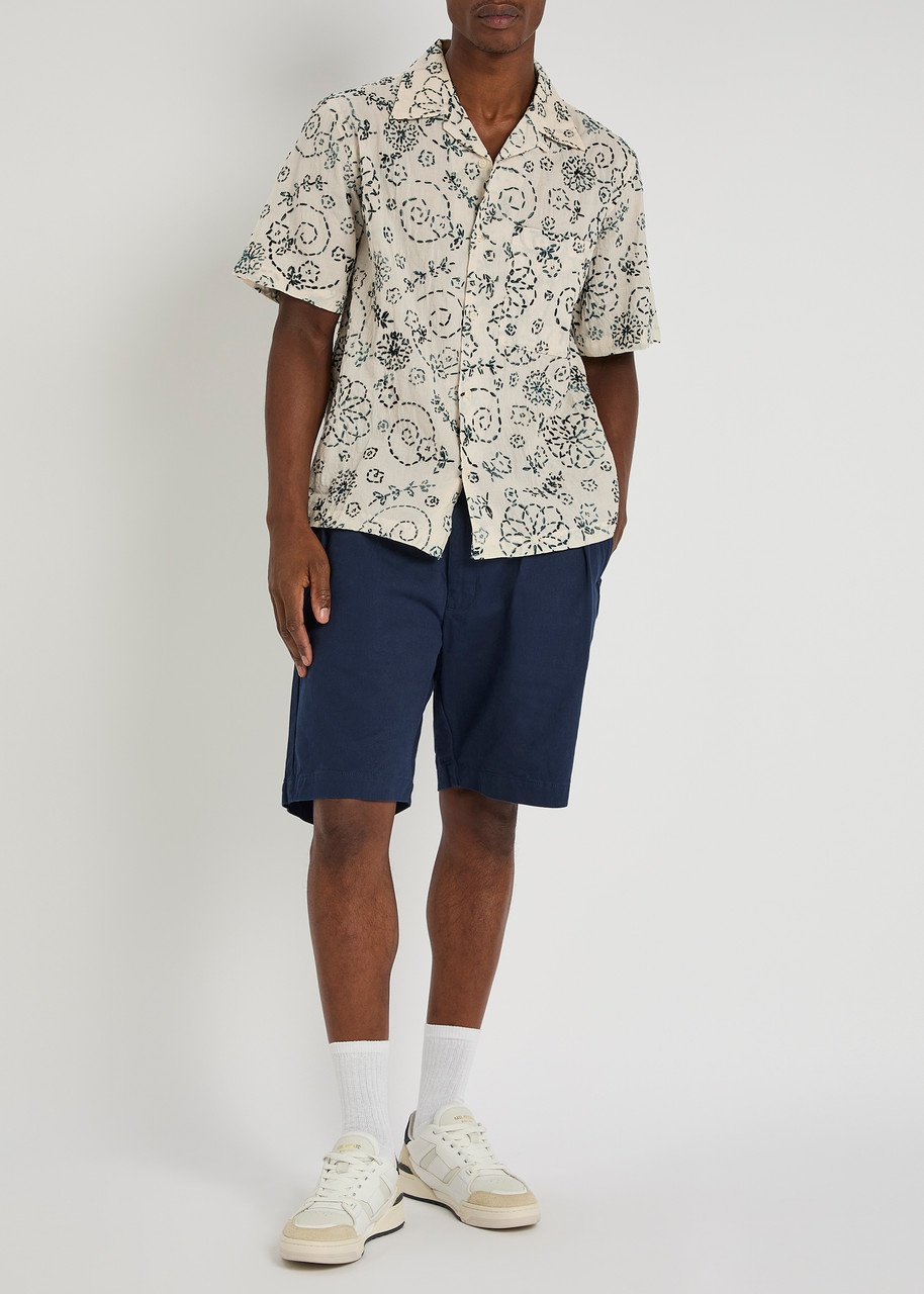 Universal Works Embroidered Cotton Shirt - 4
