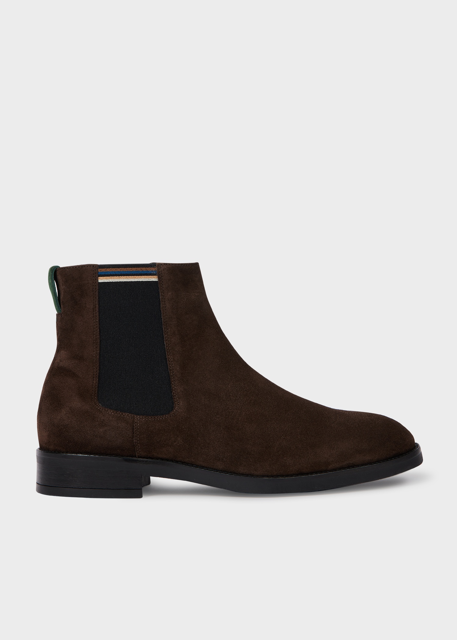 Dark Brown Suede 'Lansing' Boots - 1