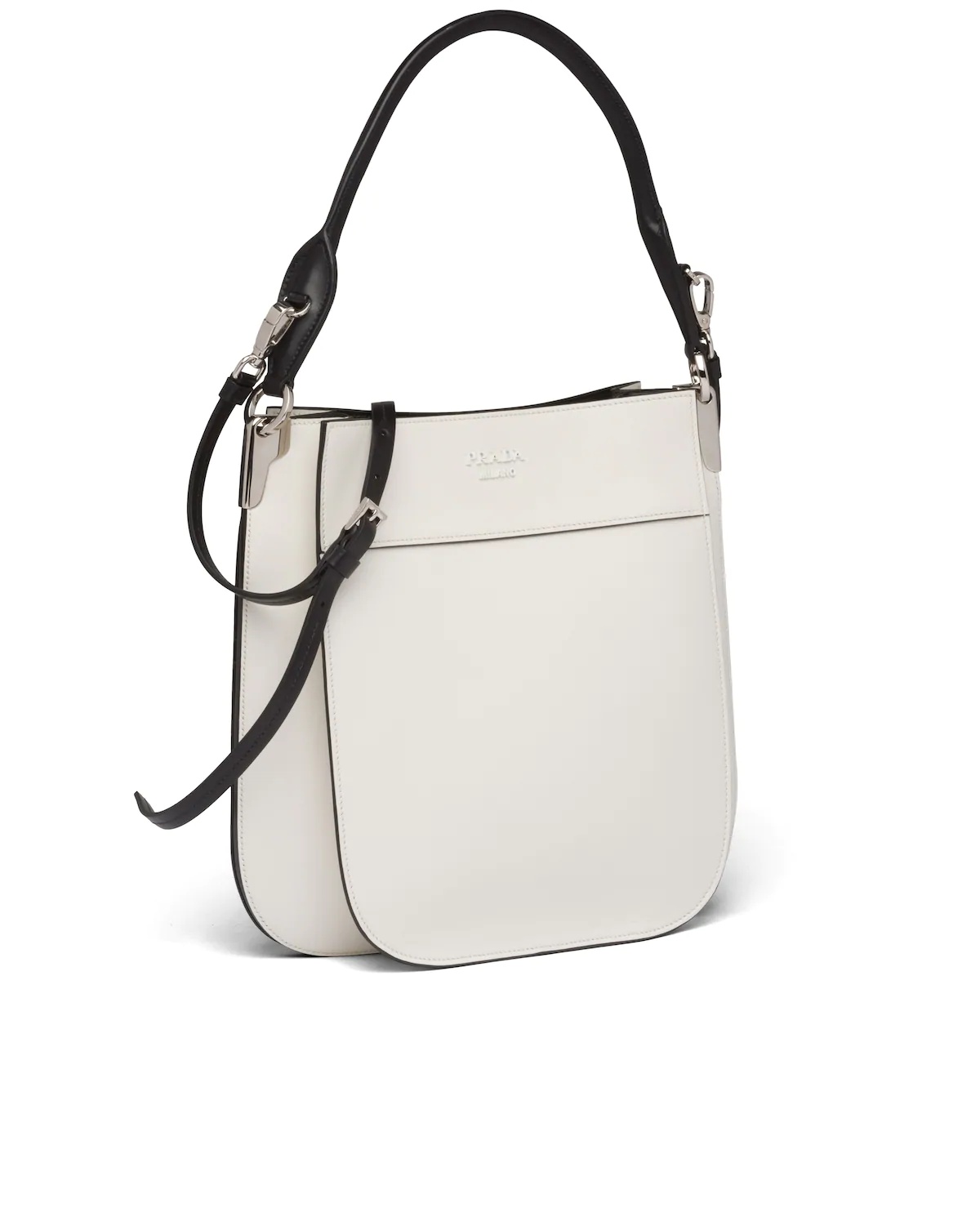 Prada Margit leather hobo shoulder bag - 3