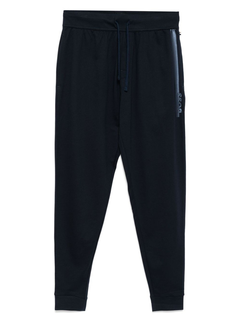 logo-print track pants 1