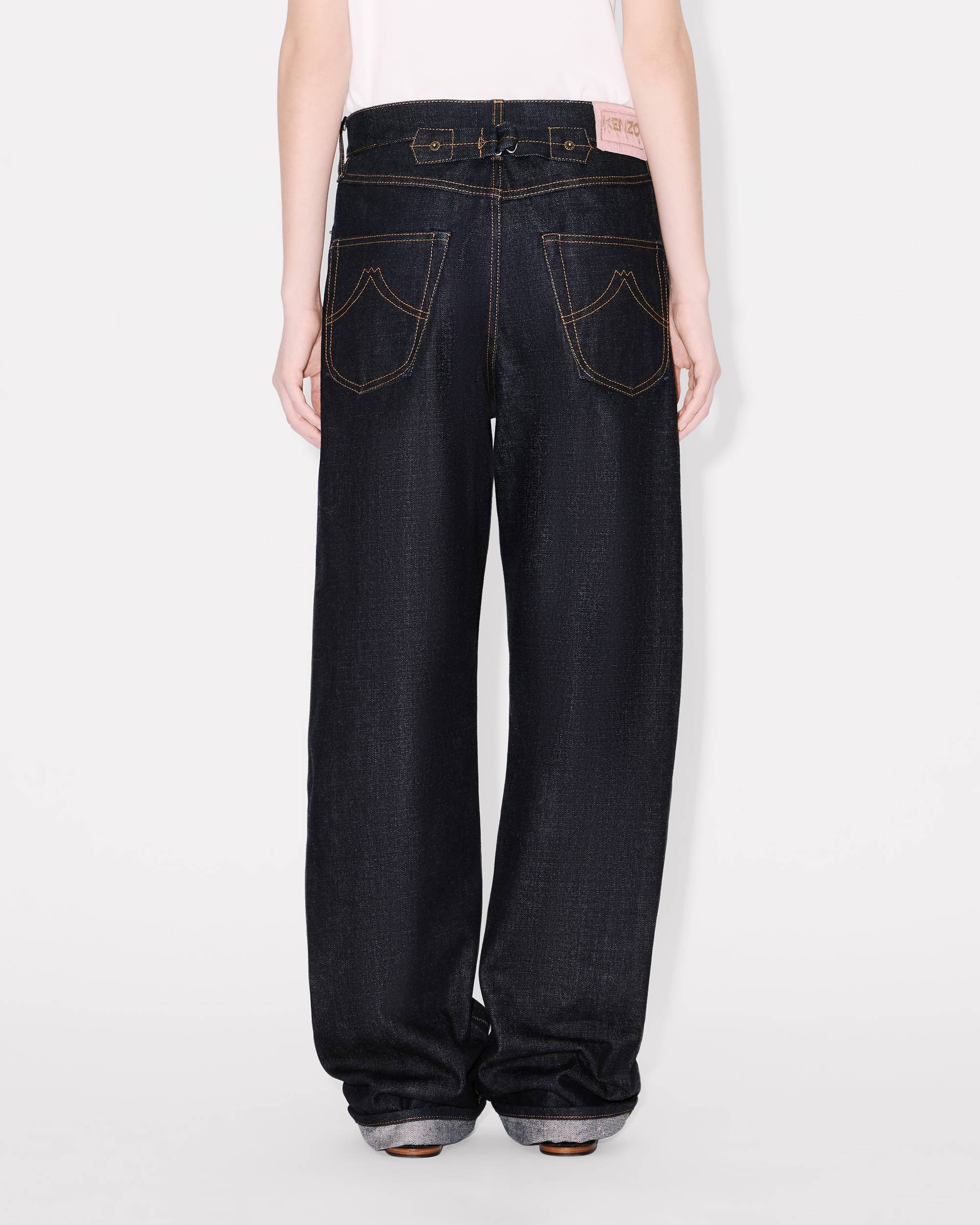 Low-waist jeans in japanese denim - 4