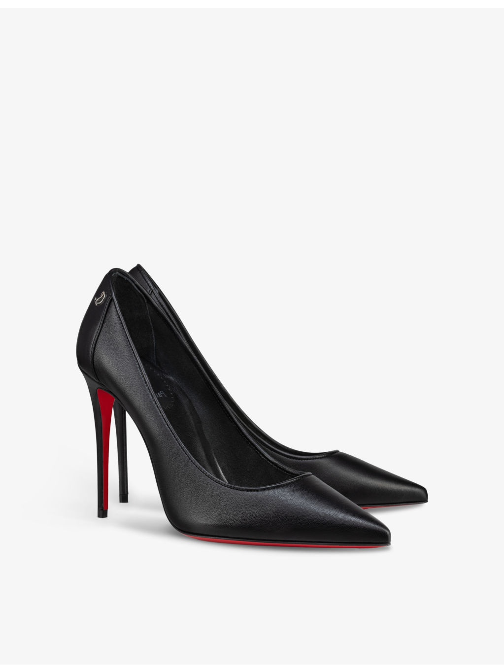 Sporty Kate 100 leather heeled courts - 3