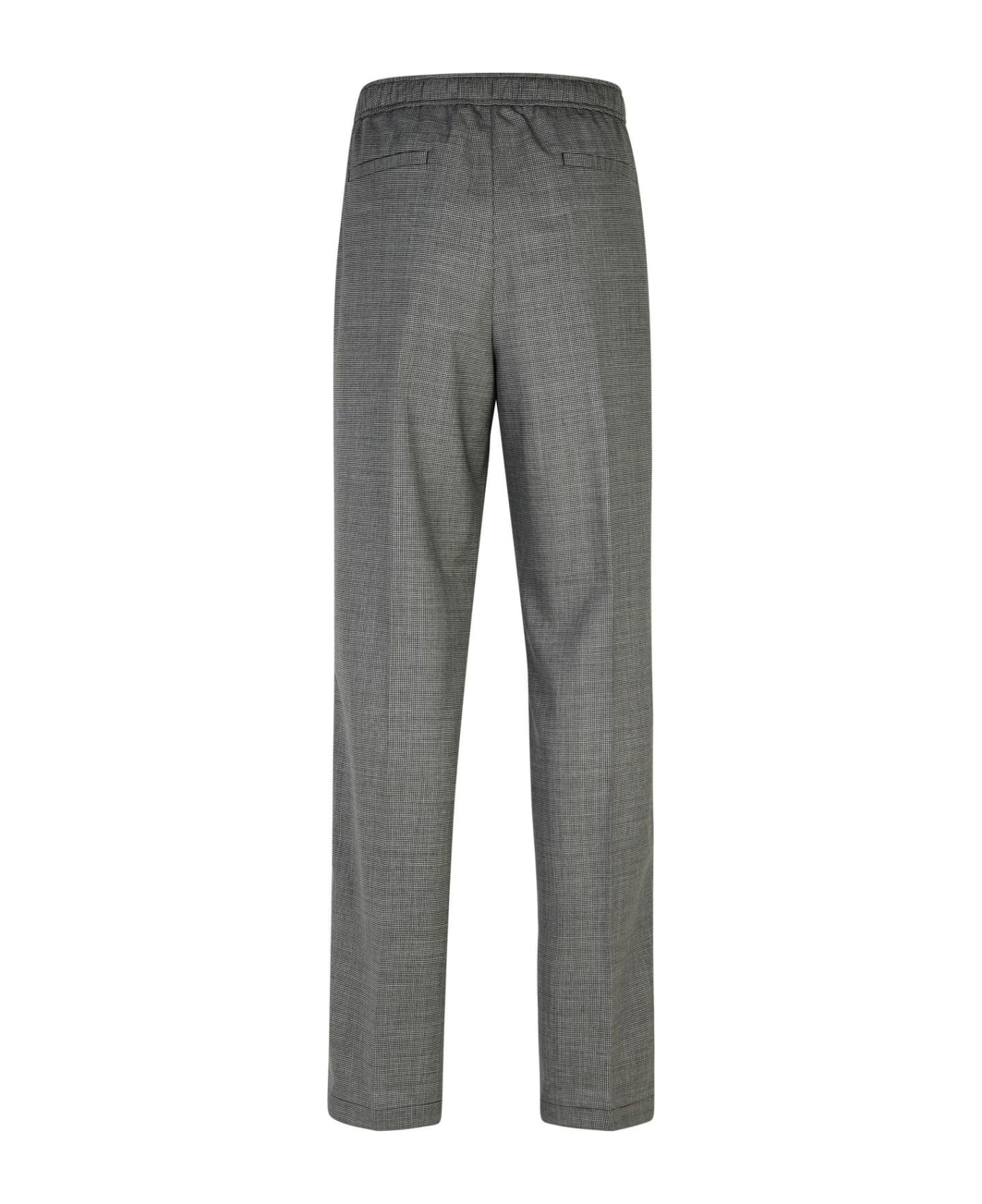 Grey Virgin Wool Trousers - 3