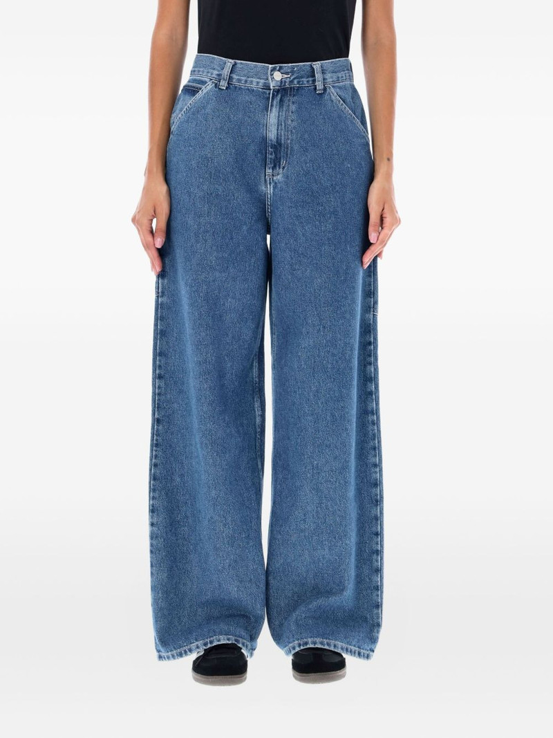 Jen stone-washed jeans 1