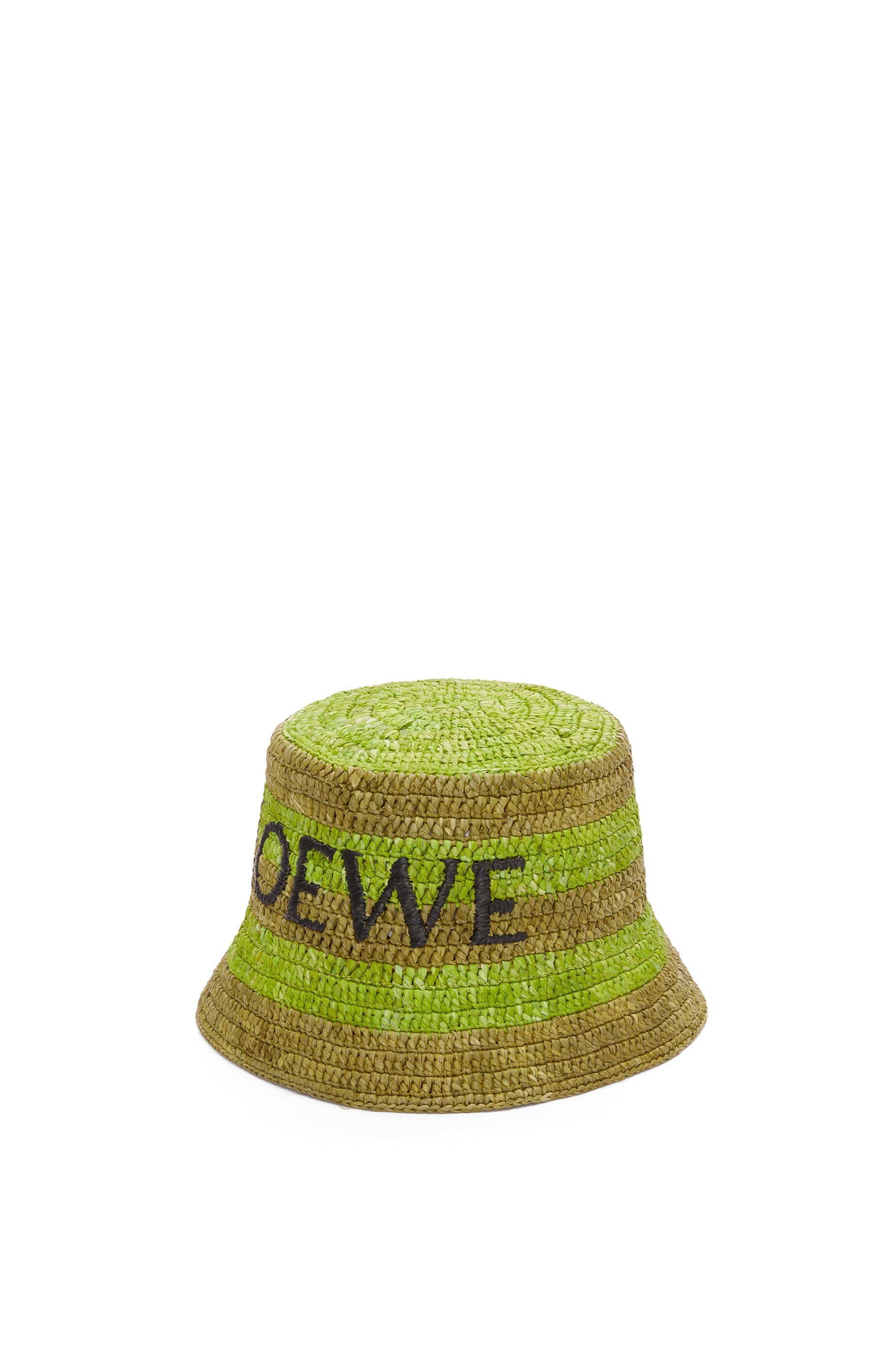 Bucket hat in raffia - 1