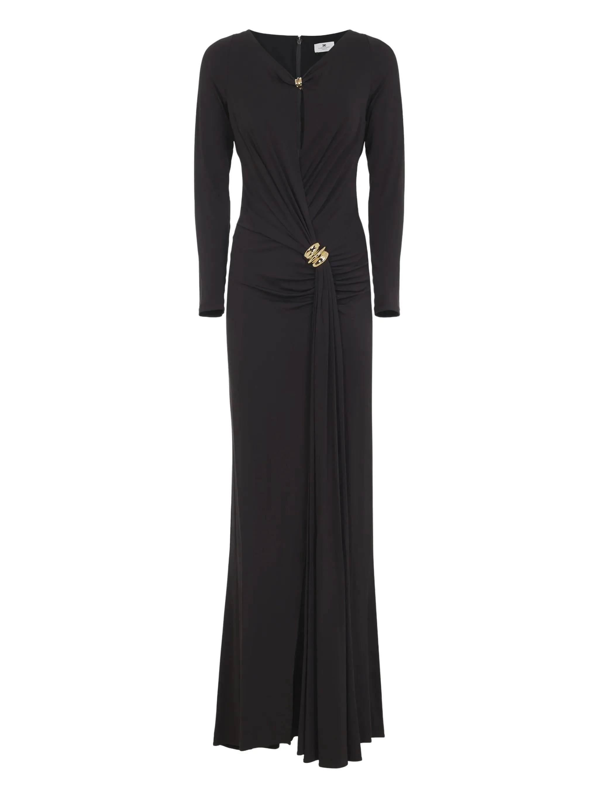 Elisabetta Franchi Draped-detail Maxi Dress - 1
