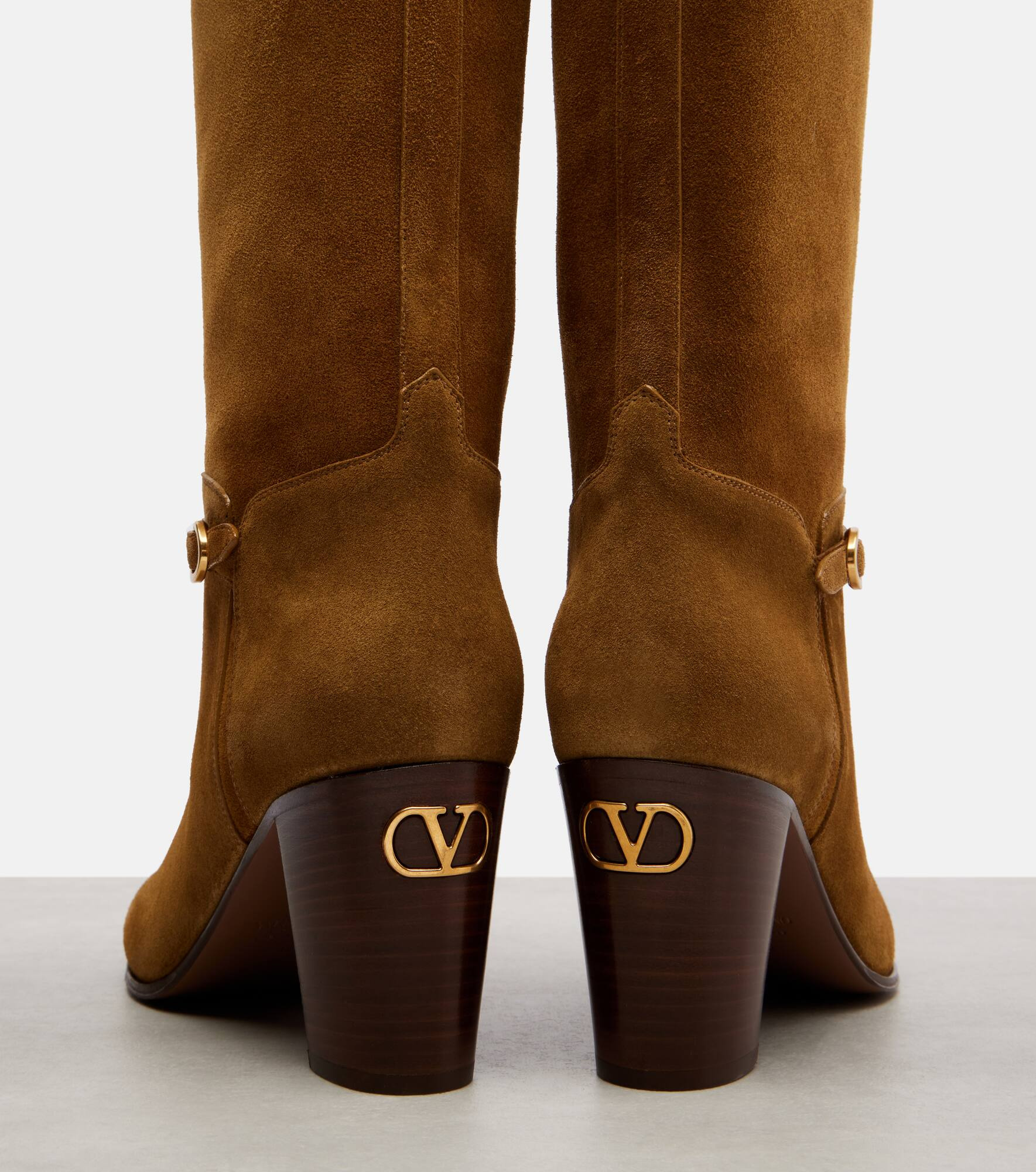 Pattie 75 suede boots - 5
