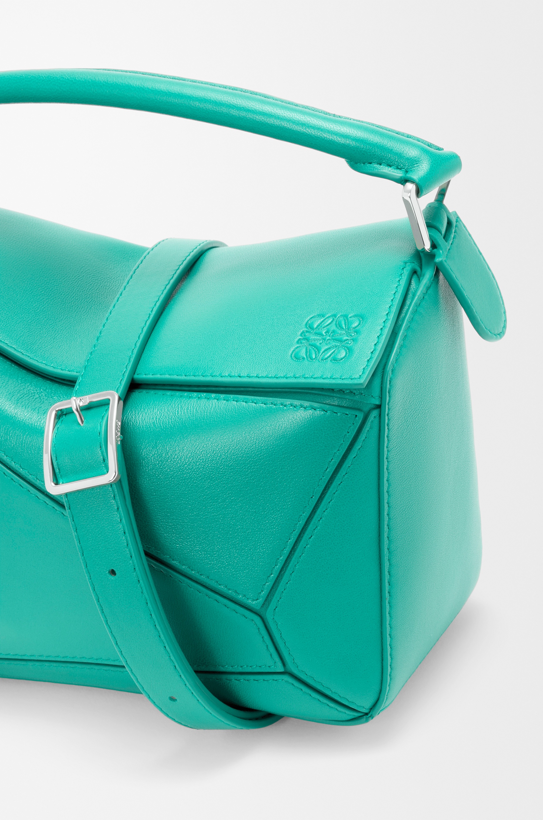 Small Featherlight Puzzle bag in nappa lambskin - 13
