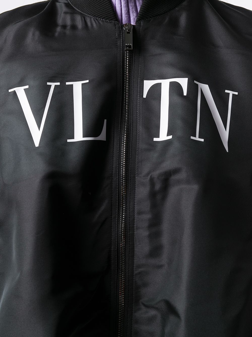 VLTN-print bomber jacket - 5