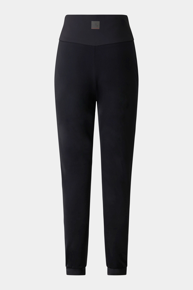 BOGNER Cora quilted pants in Black outlook
