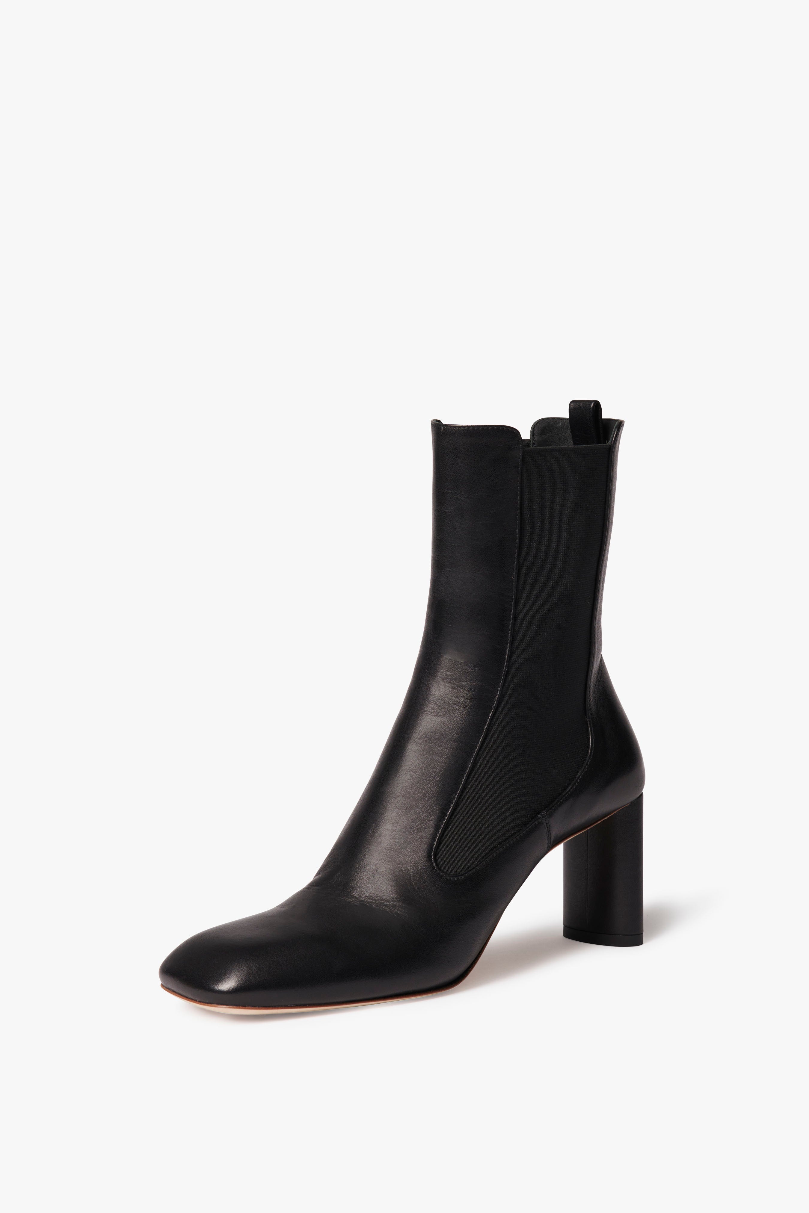 Elsie Ankle Boot in Black - 3