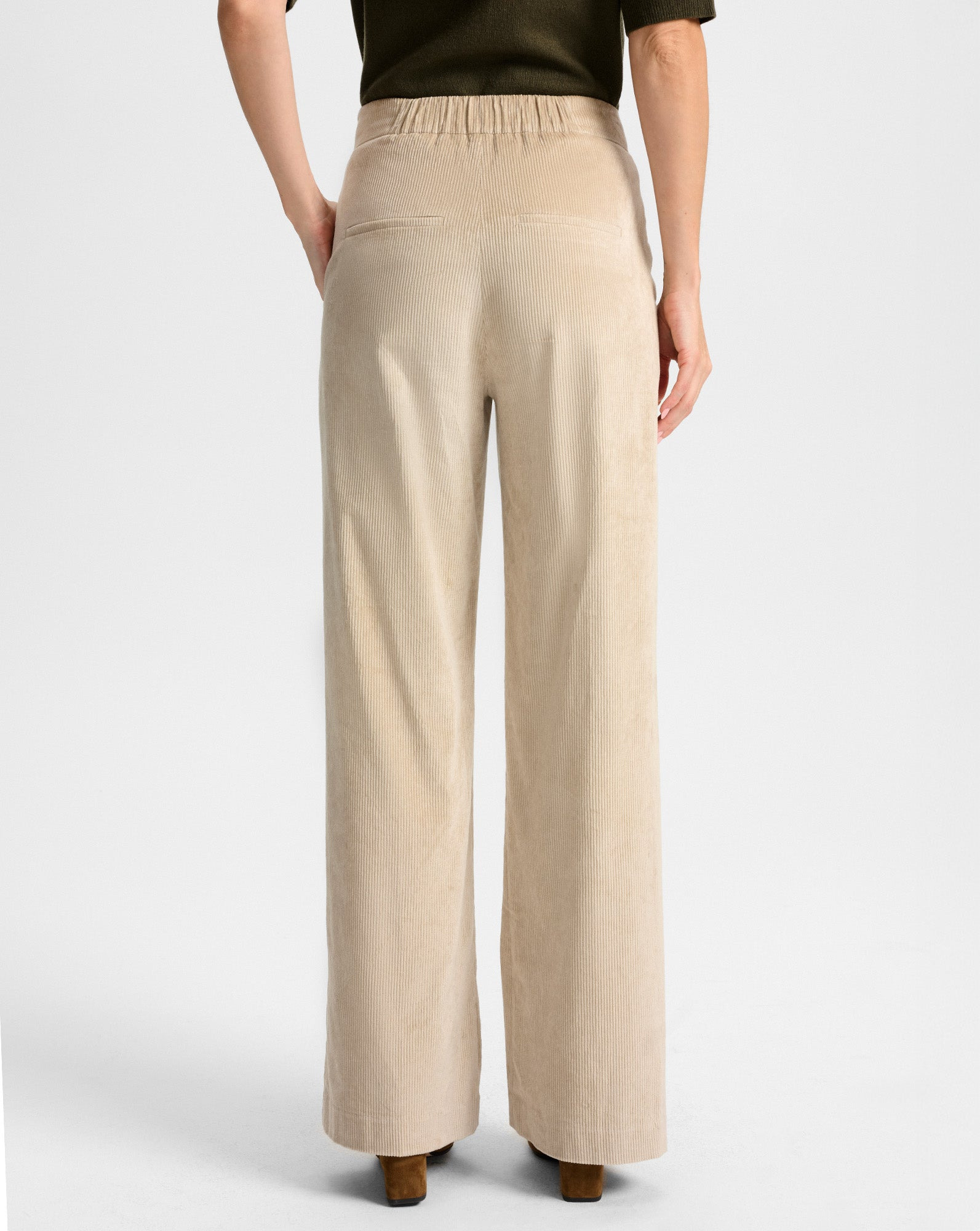 GRIGORE CORDUROY WIDE-LEG PANT - 6
