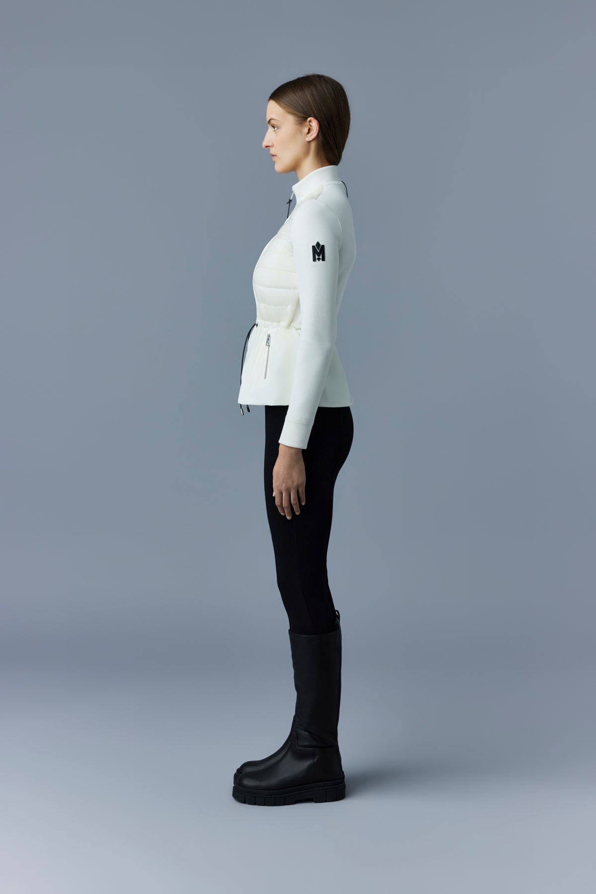 JOYCE Hybrid jacket with peplum - 4