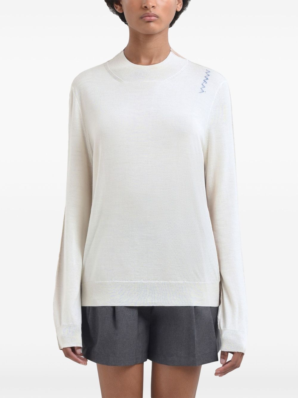 colourblock sweater - 2