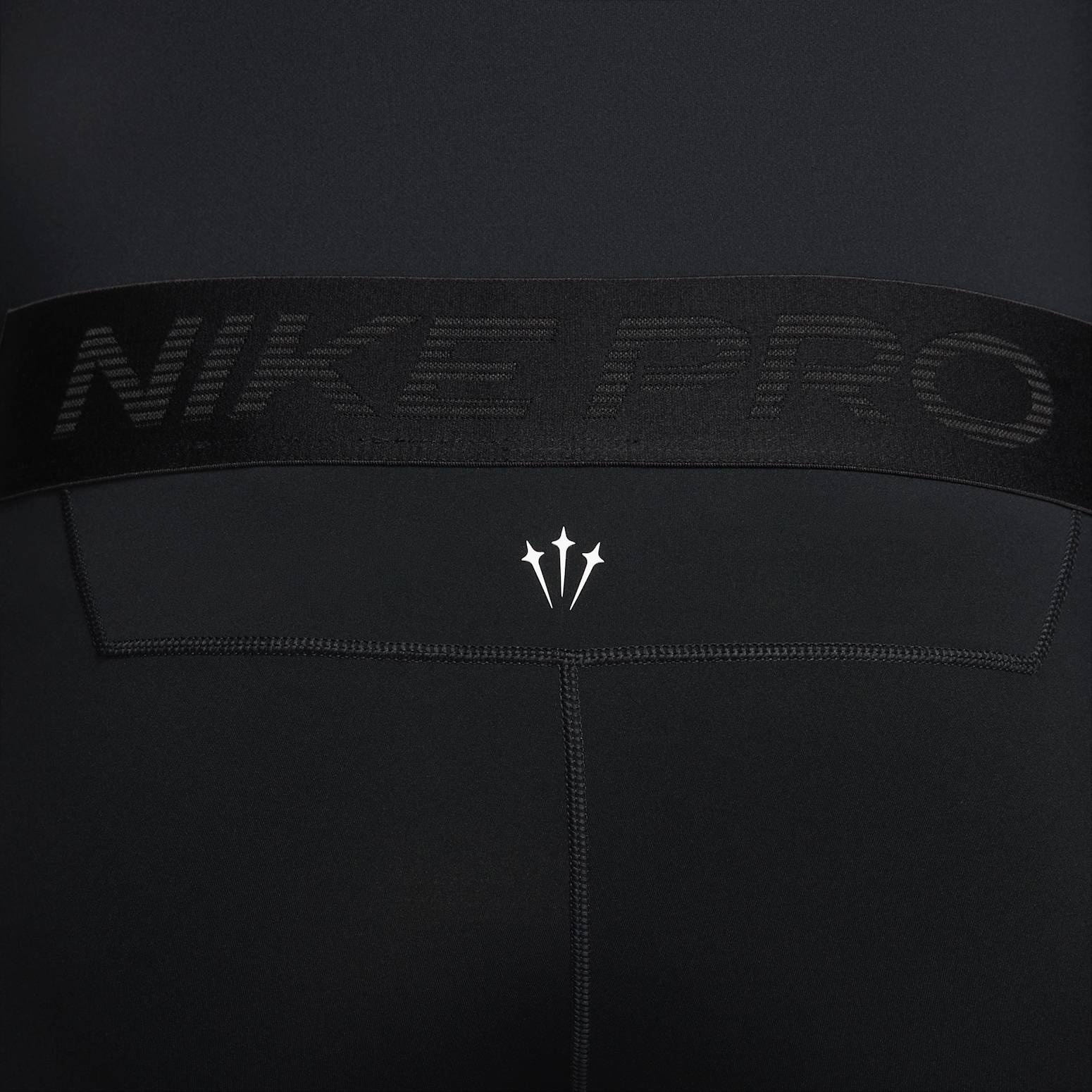 Nike x NOCTA Basketball Single Leg Tights Right 'Black' DN0003-010 - 4
