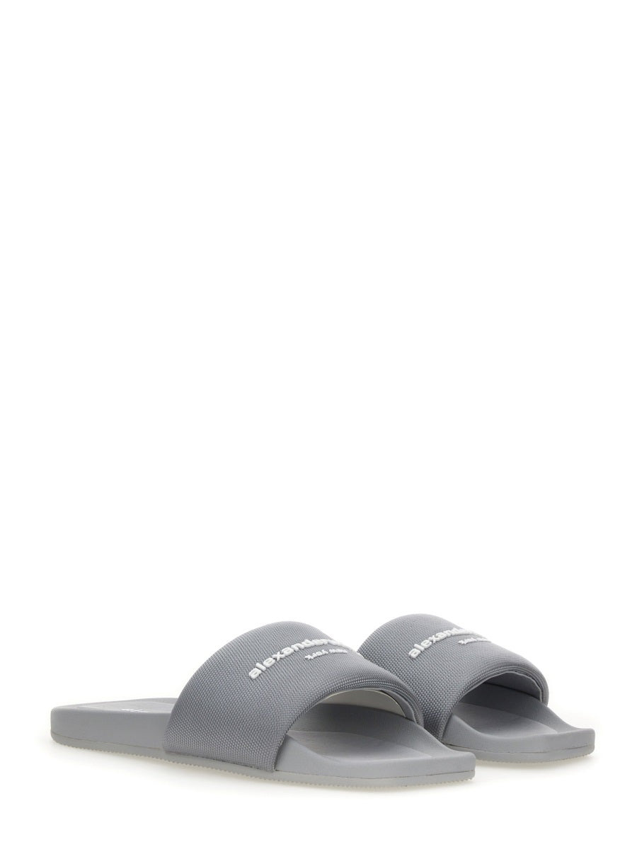Alexander Wang Women Nylon "Aw" Sandal - 3