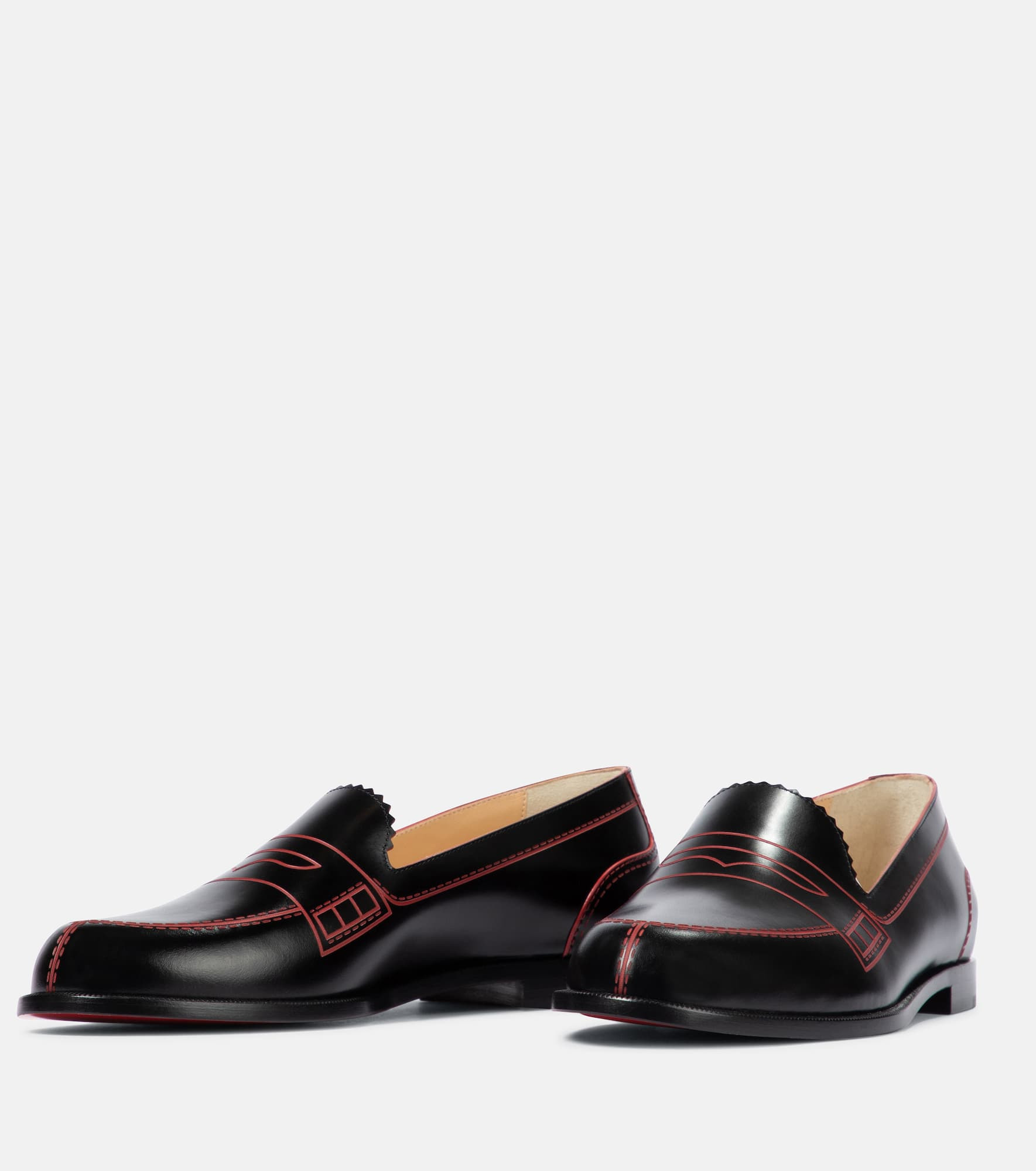 Mocalaureat leather loafers - 5