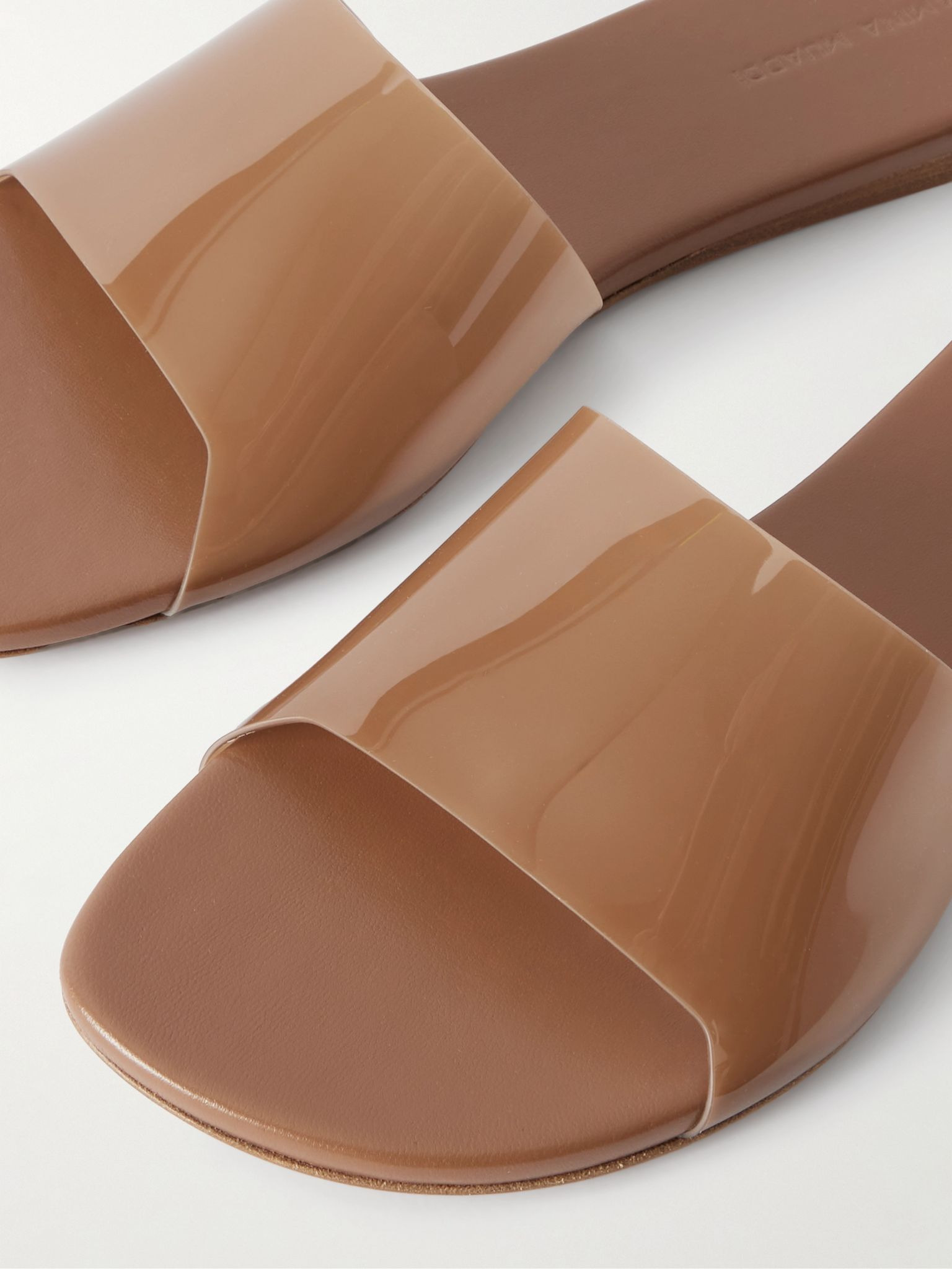 Bianca Glass PVC flats Beige - 4