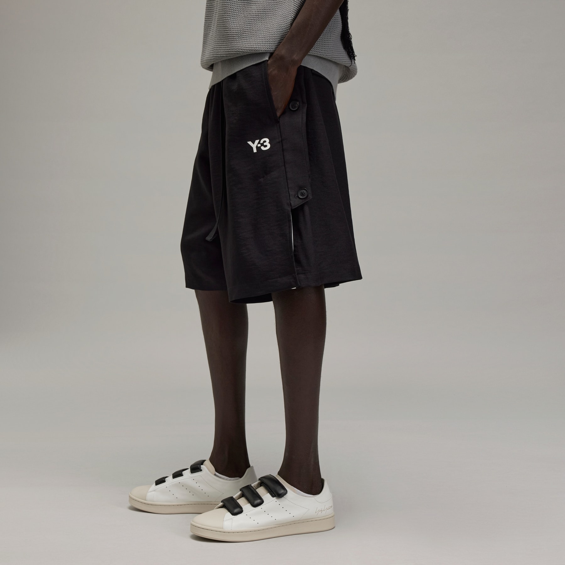 Y-3 Sport Uniform 3-Stripes Shorts - 4