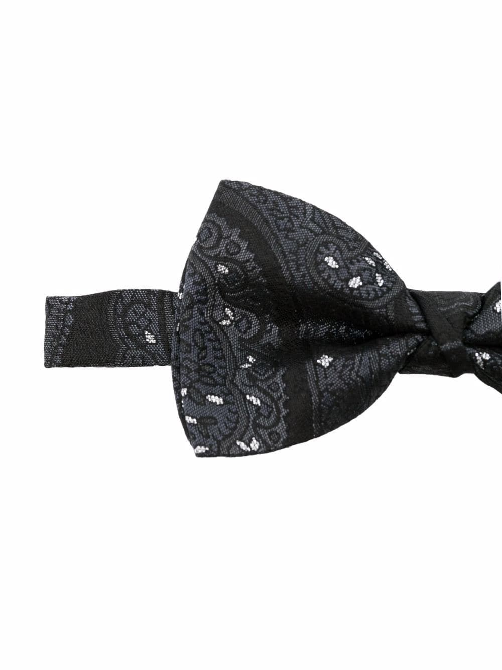 paisley-print bow tie - 2