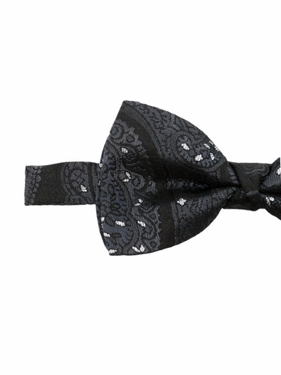 Etro paisley-print bow tie outlook