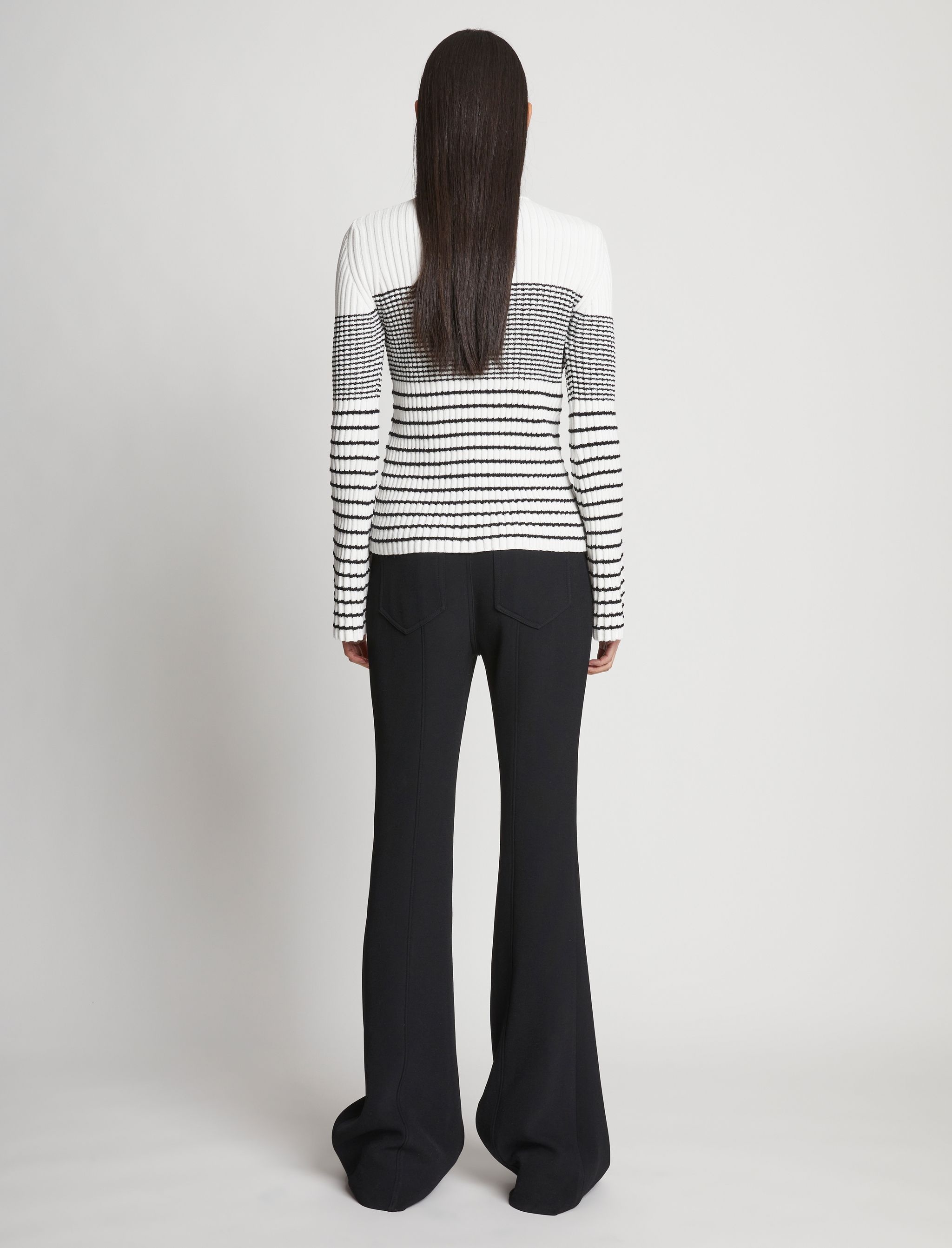 Boucle Mini Stripe Sweater - 5