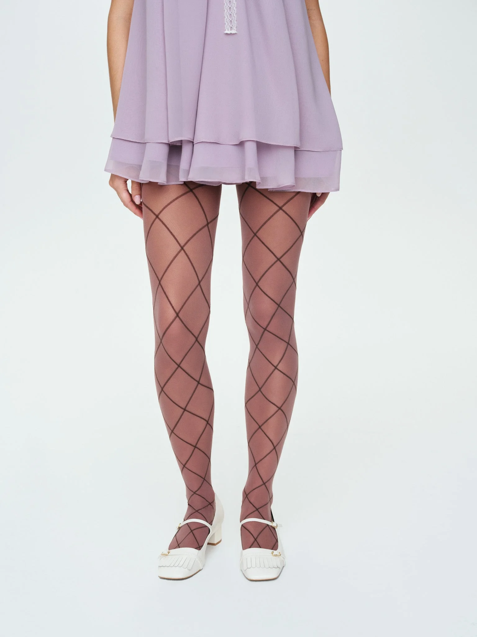 Argyle Tights - 1