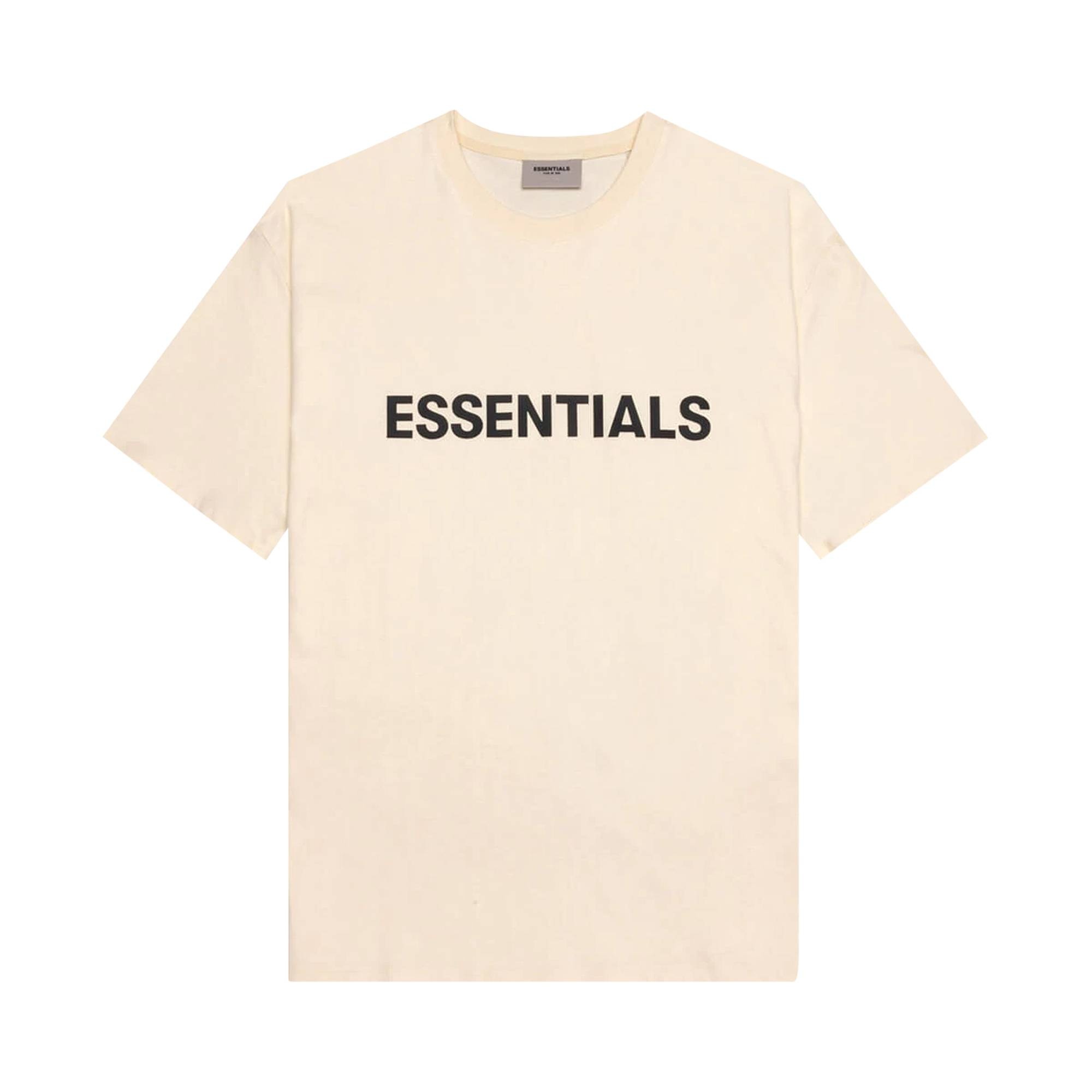 Fear of God Essentials Short-Sleeve Tee 'Buttercream' - 1