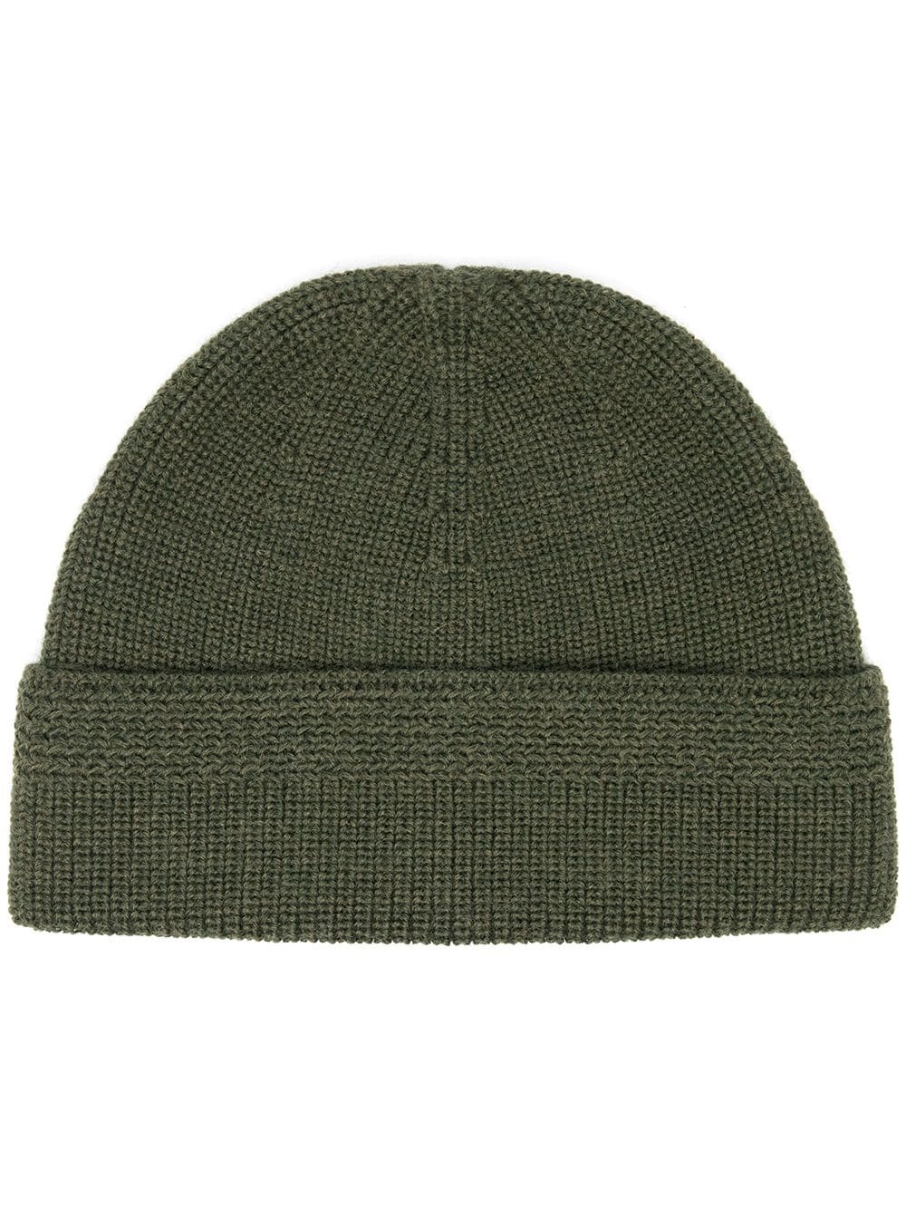 four-stitch knitted beanie - 1