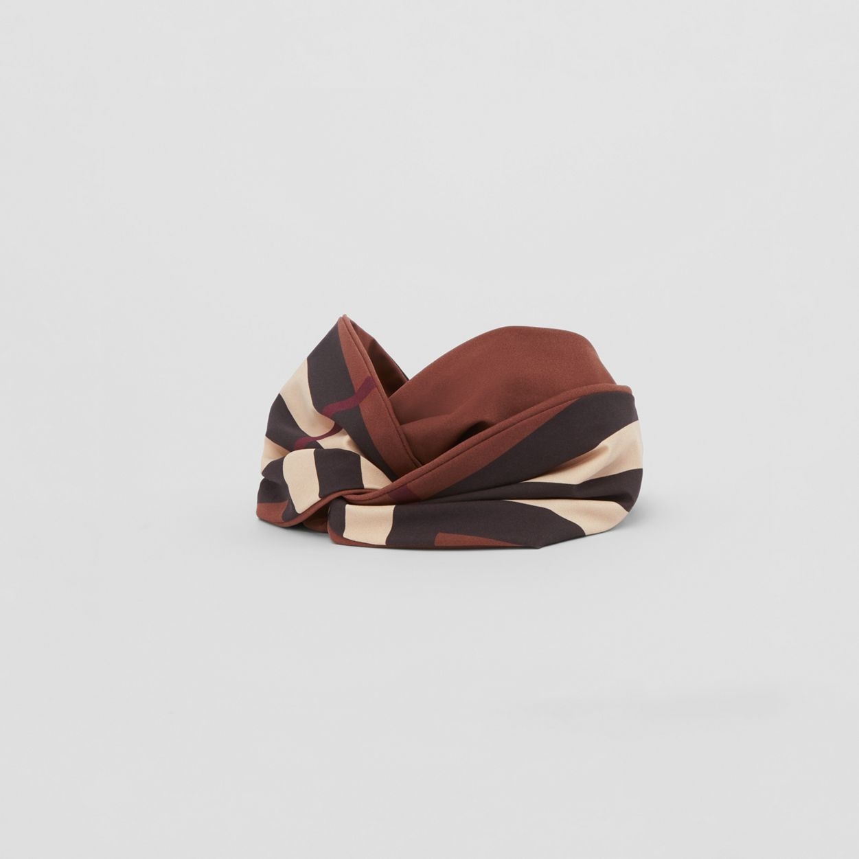 Chevron Check Stretch Jersey Headband - 4