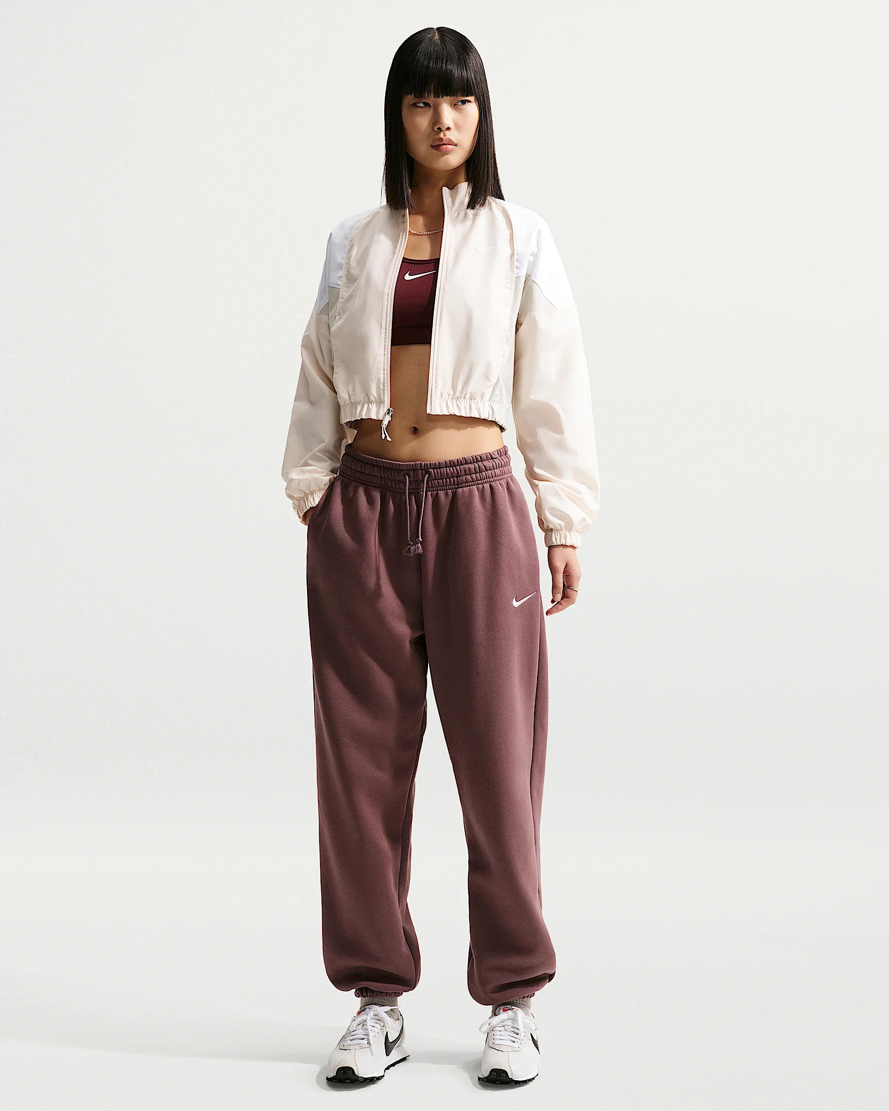 Nike Sportswear Phoenix Fleece Women's High-Waisted Oversized Sweatpants - 1