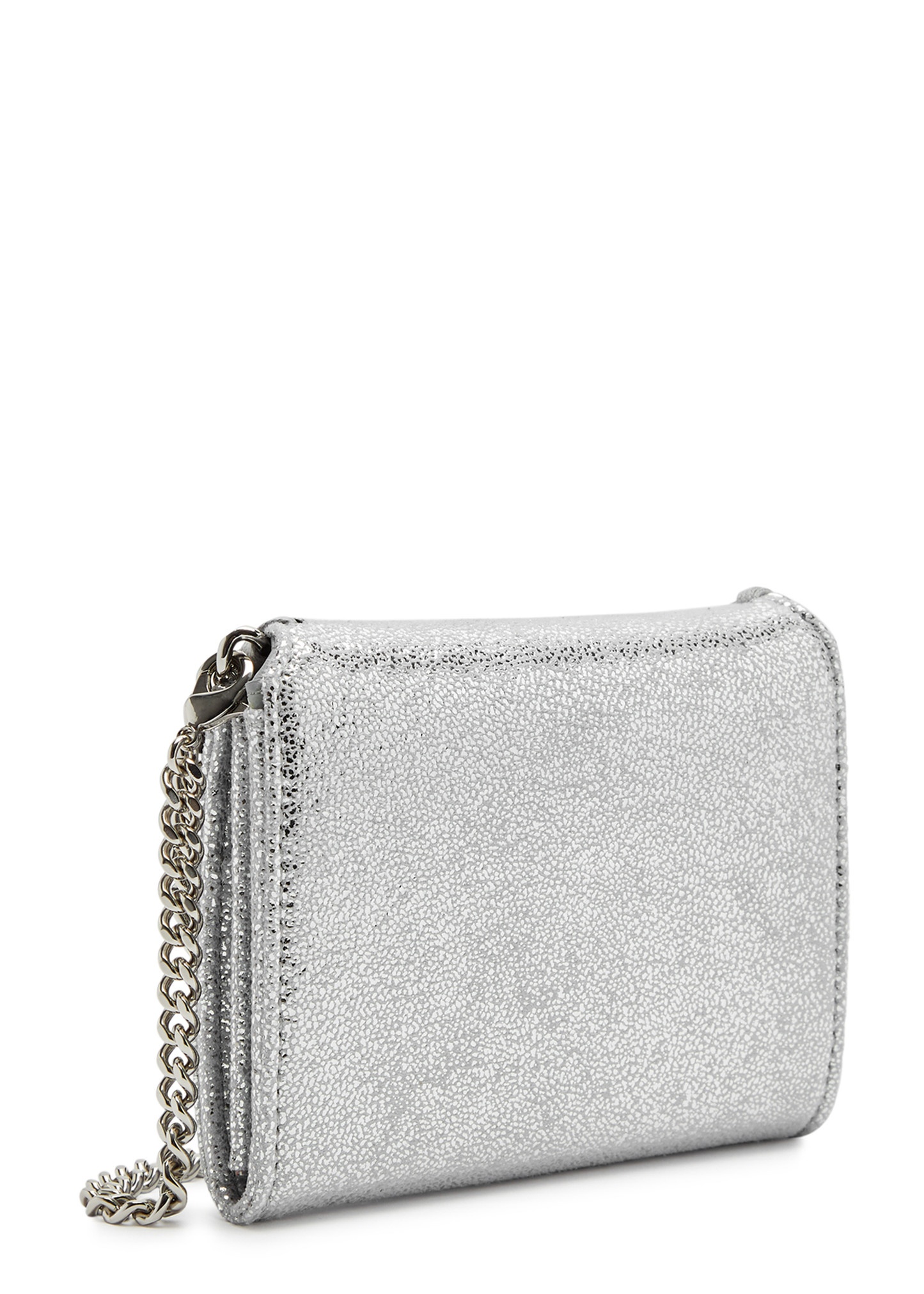 Falabella faux suede wallet-on-chain - 2