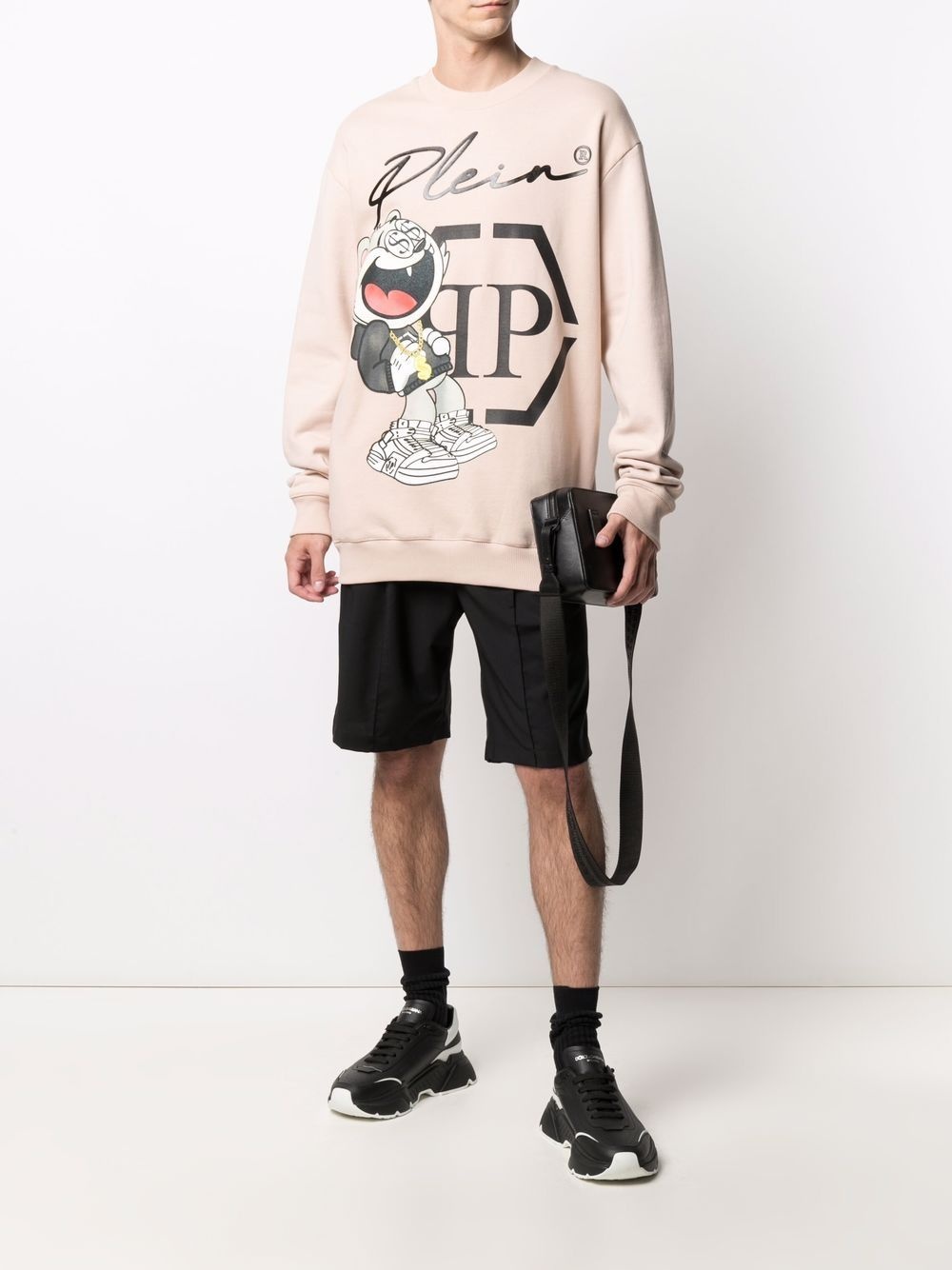 LS Money graphic-print sweatshirt - 2