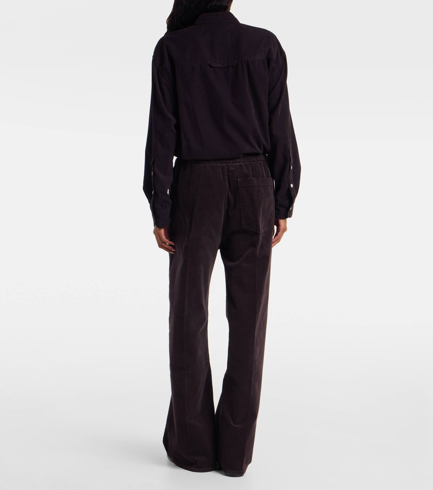 Aurora Pulla cotton corduroy wide-leg pants - 3