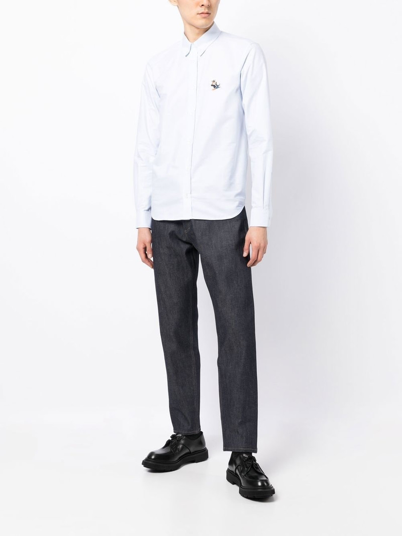 Maison Kitsuné straight leg jeans outlook