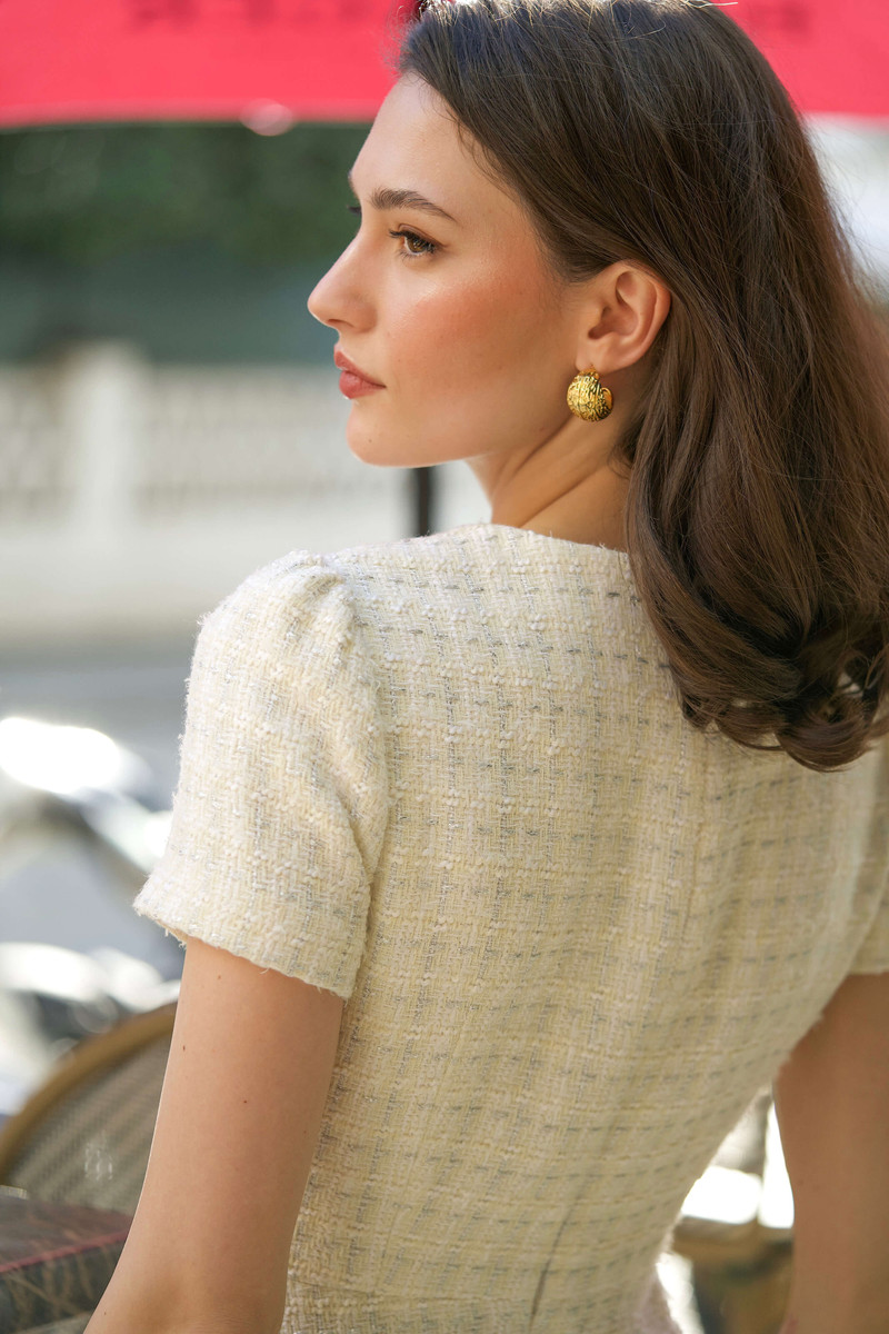 Dina Tweed Dress 7