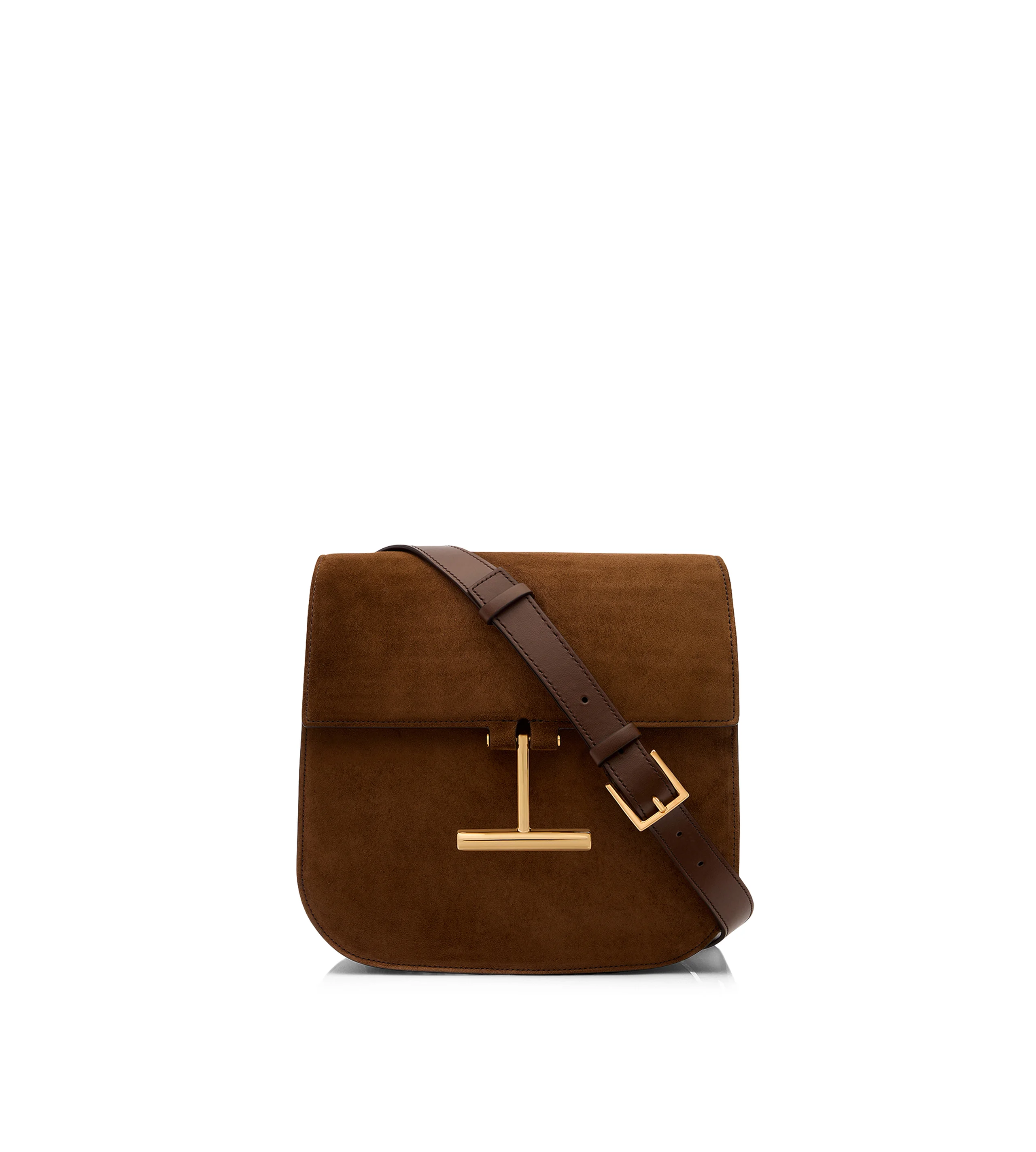 SUEDE AND LEATHER TARA MINI CROSSBODY - 1