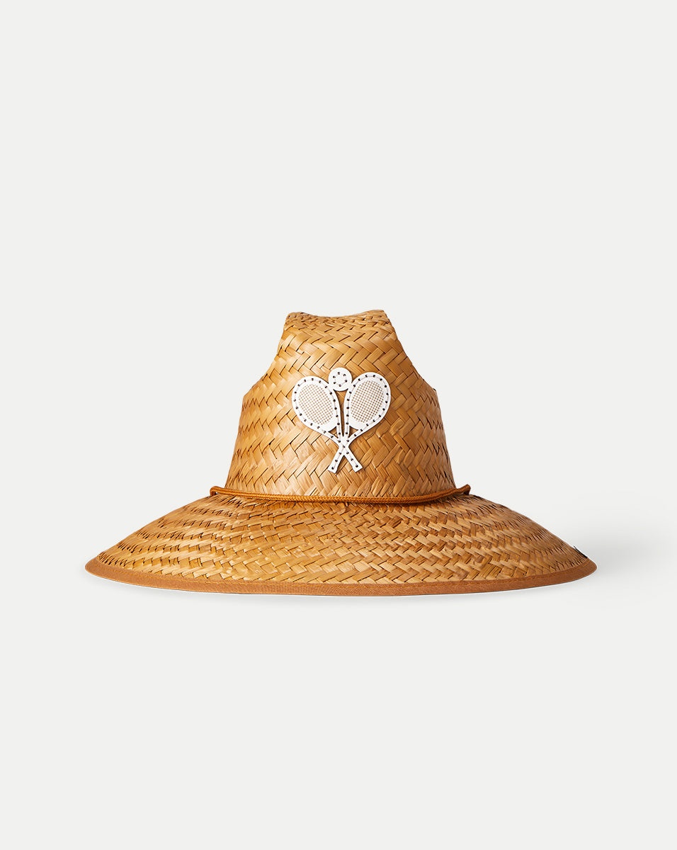 RACQUET STRAW HAT - 1