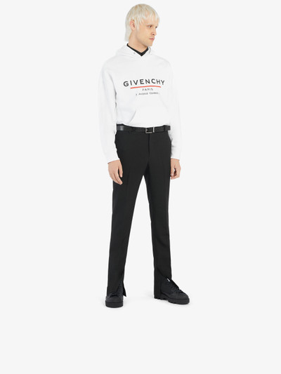 Givenchy GIVENCHY LABEL hoodie outlook