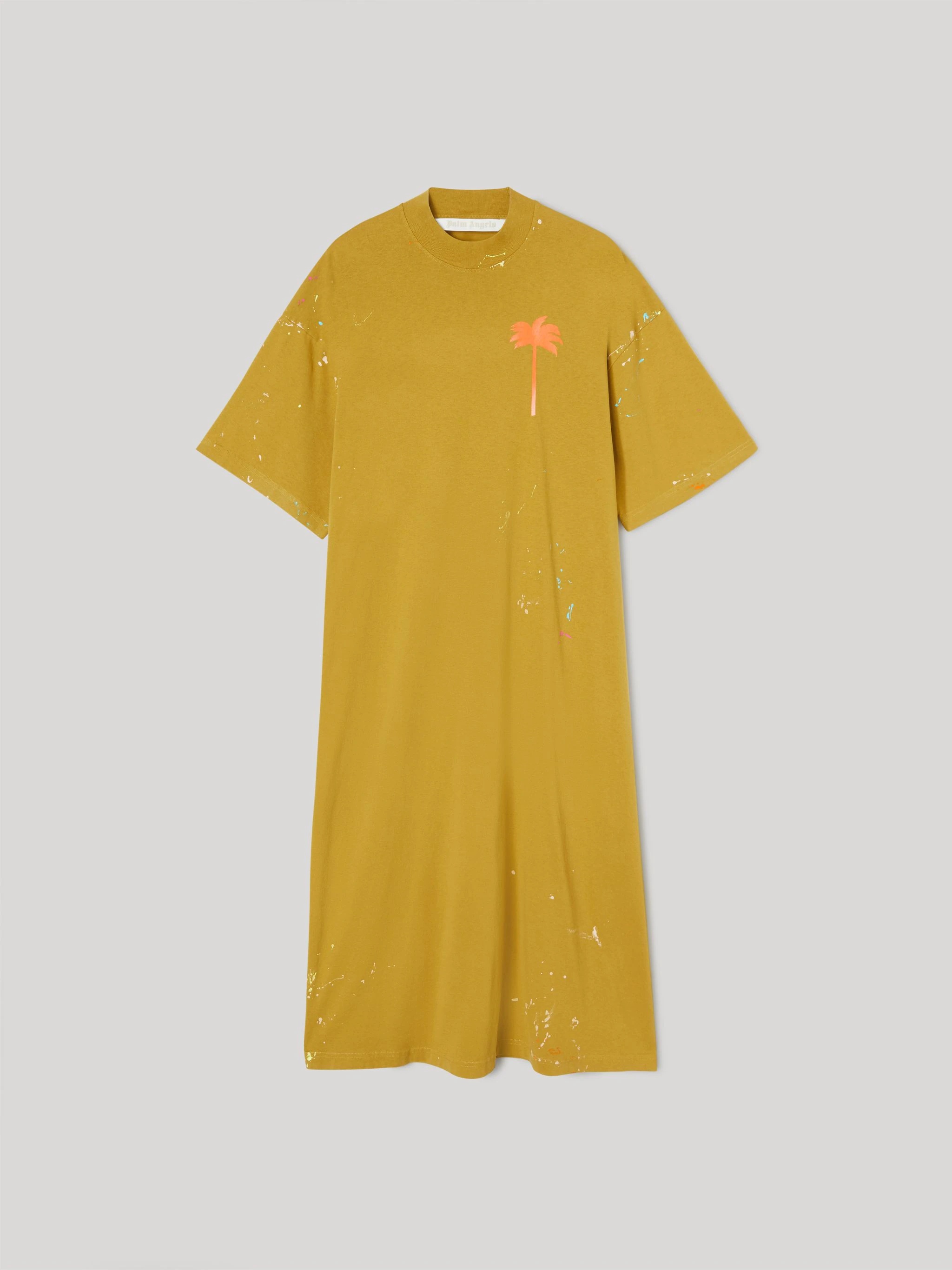 PAINTED T-SHIRT DRESS - 1
