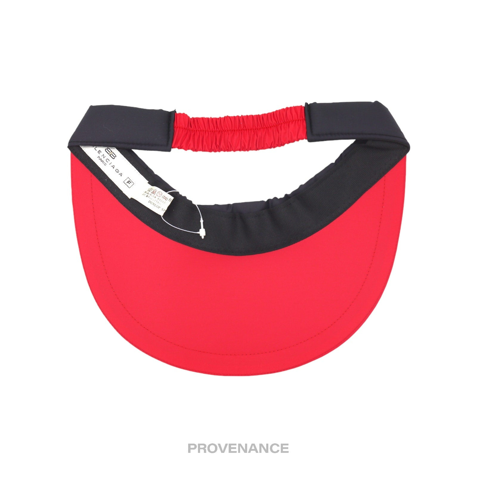 Balenciaga Visor - Black/Red - 2