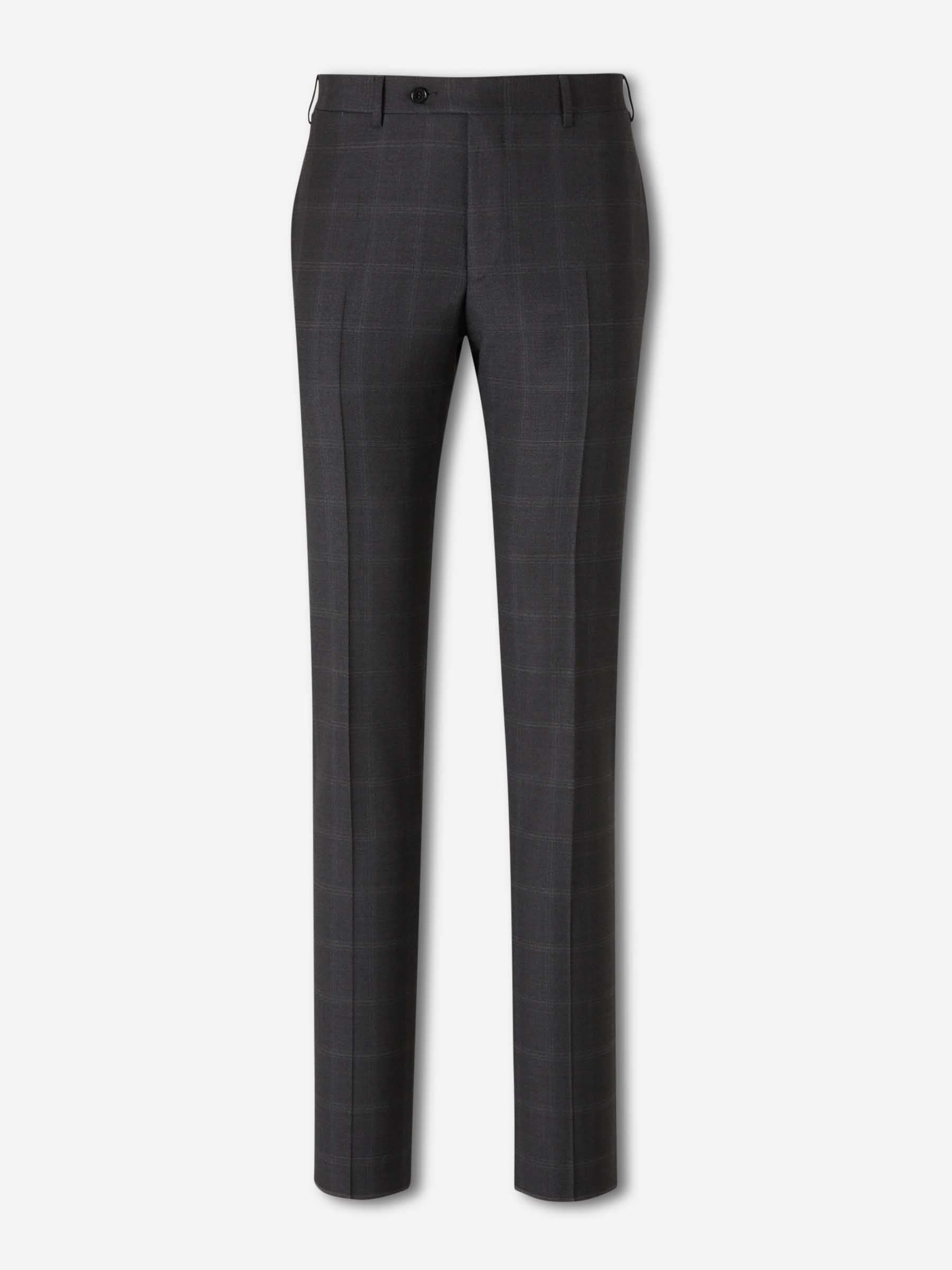STRAIGHT CHECK SUIT - 5
